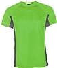 Camiseta Tecnica Combinada Jupiter - Color Pistacho/ Negro
